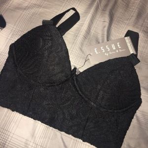 Black bralette